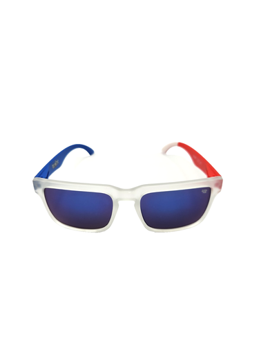 SPY Helm Ken Block "Team America" Sunglasses-100%UV-Red/White/Blue - Picture 2 of 5