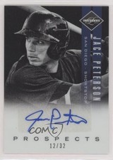 2011 Panini Limited Prospects Signatures 12/32 Jace Peterson #24 Auto 0qn