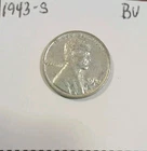 1943 S Lincoln Wheat Cent Brilliant Uncirculated San Francisco Mint Steel WWII