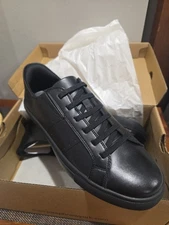 Marc Joseph New York Robinson Street Black Patent Slip On, Size 8