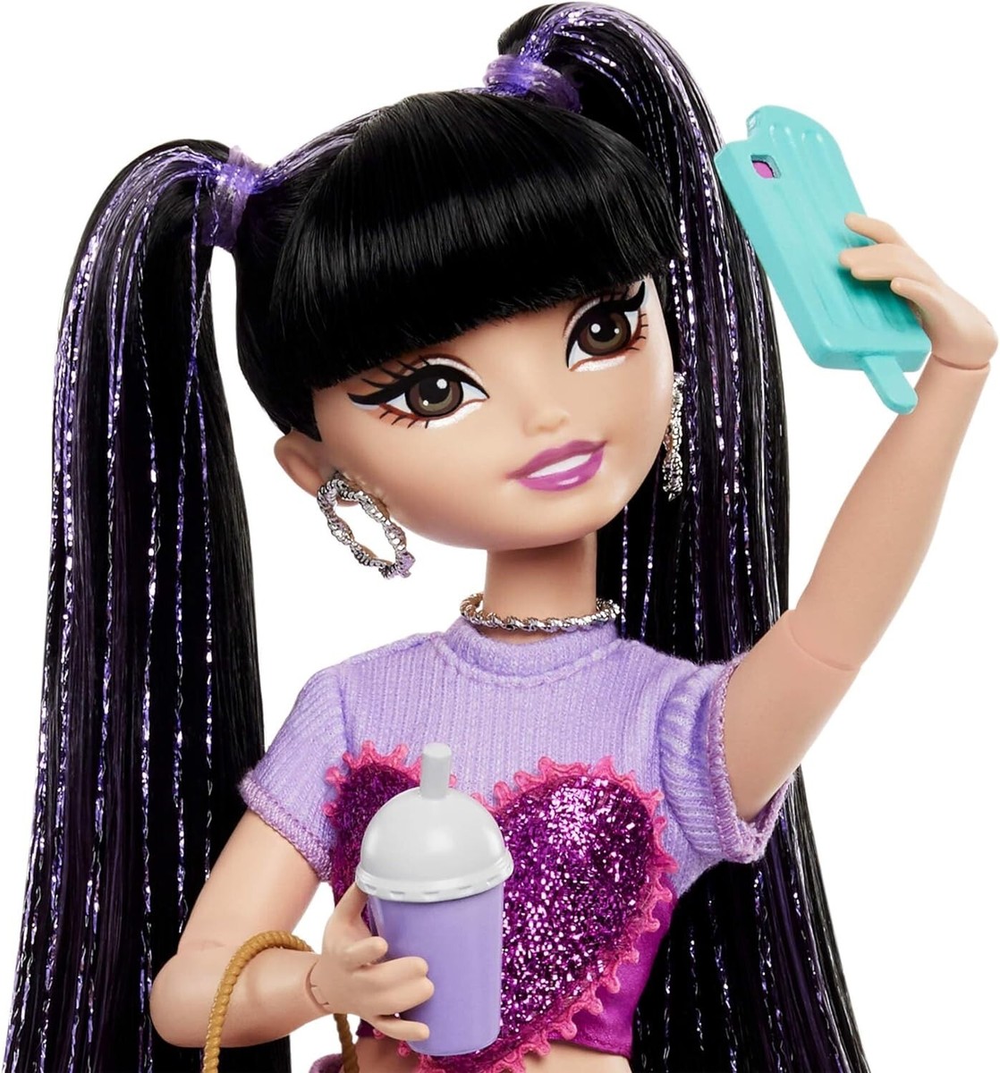 Barbie Dream Besties Doll and Accessories, Renee Posable Fashion
