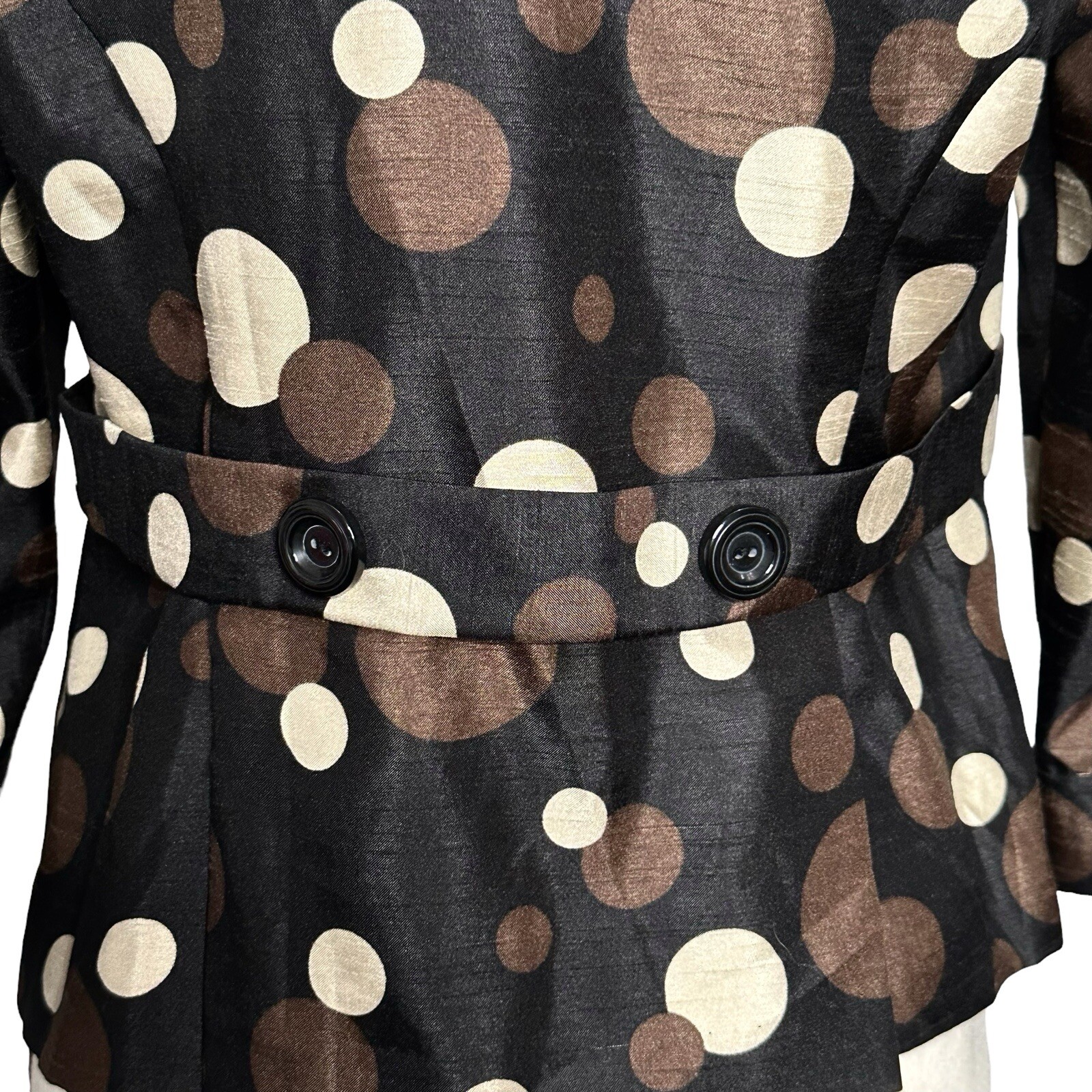 Perceptions Blazer 8P Polka Dots Jacket - image 6