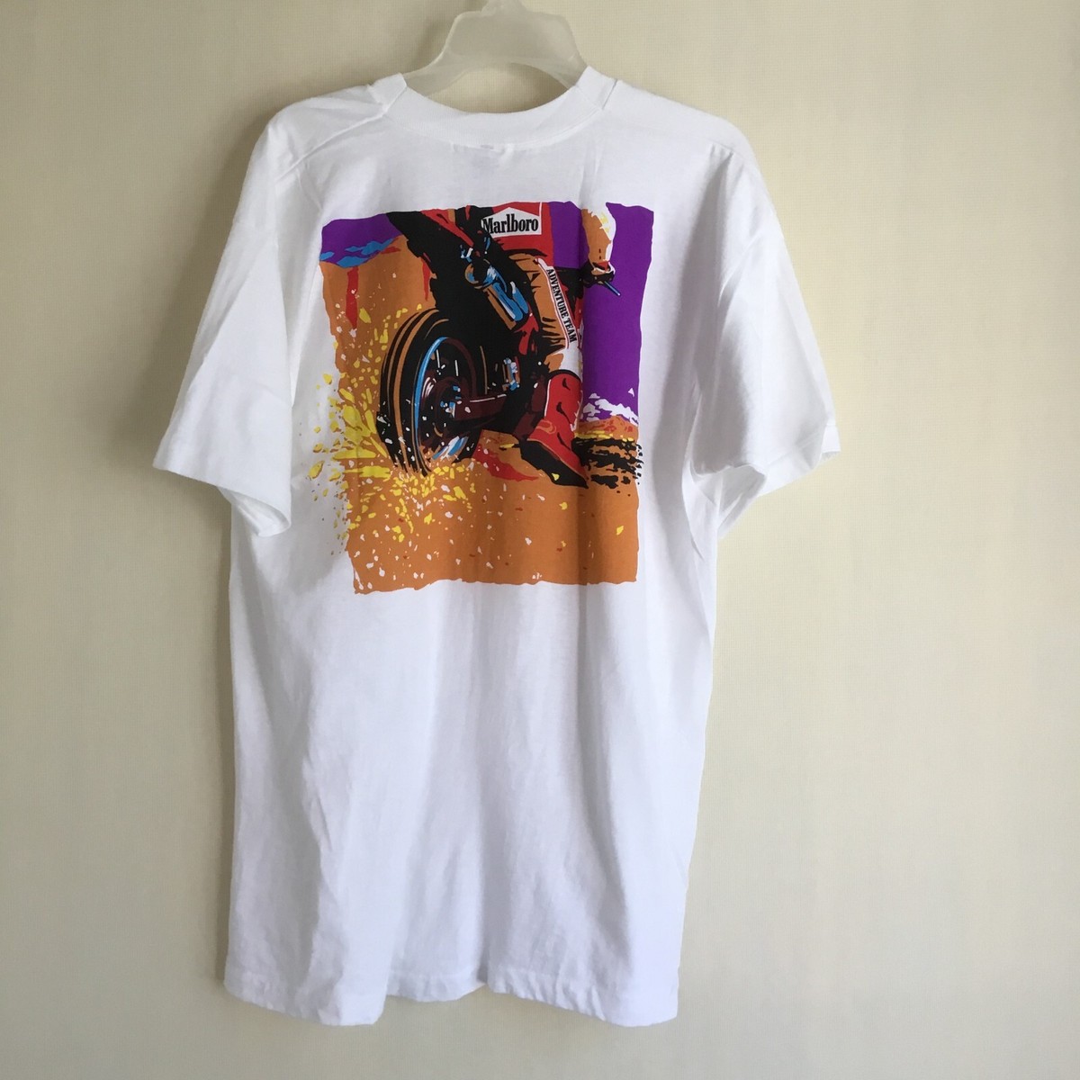 Vintage 90s Marlboro Adventure Team Graphic Pocket T Shirt Vintage 90s Marlboro Adventure Team Graphic Pocket T Shirt