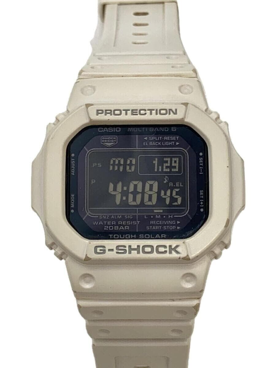 CASIO G-SHOCK GW-M5610MD-7JF White Resin Tough Solar Digital CASIO G-SHOCK GW-M5610MD-7JF White Resin Tough Solar Digital