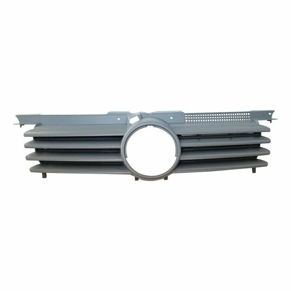 New Front Upper Grille With Outer Frame Gray Fits 1999-2005 Volkswagen Jetta Foto 2 de 4