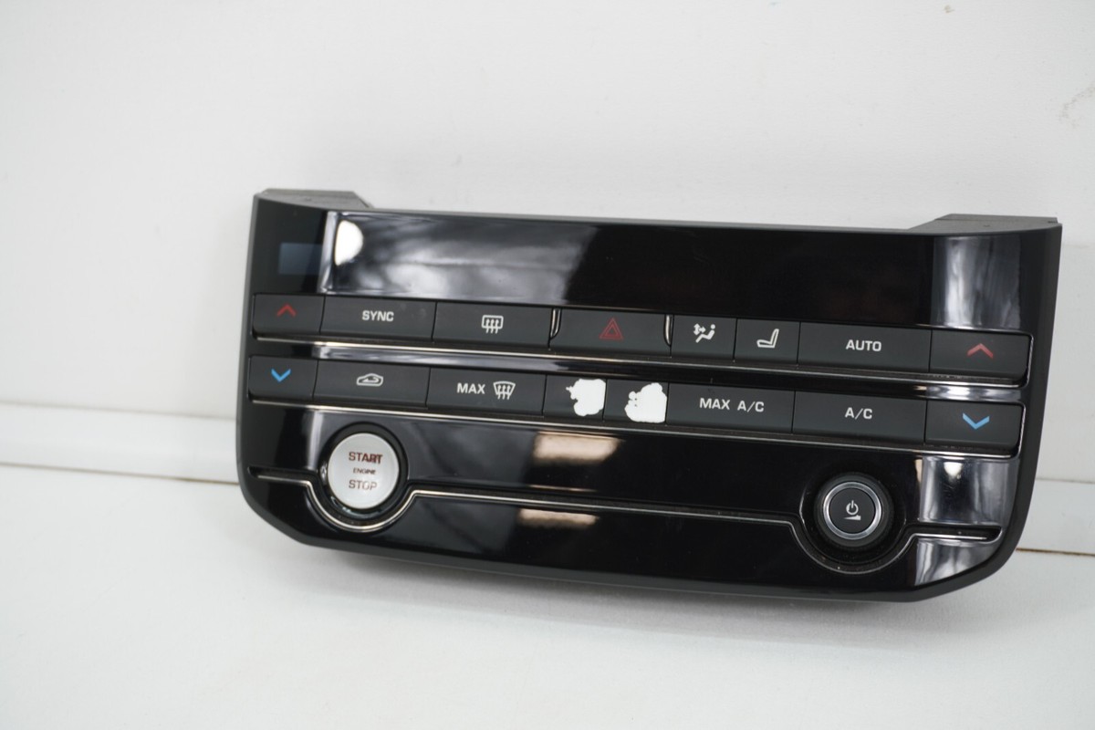 2016-2020 JAGUAR XE XF F-PACE FRONT DASH HEAT AC CLIMATE CONTROL