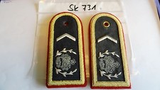 Bolivien Schulterst&uuml;cke golden silbern Handgestickt 1 Paar (sk731)