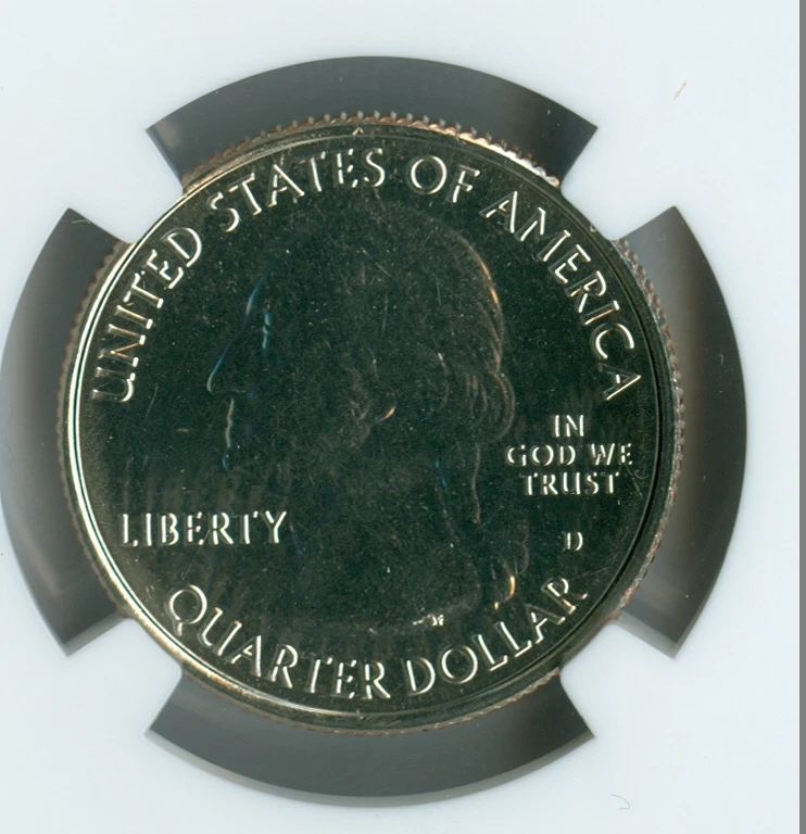 2016 D FORT MOULTRIE QUARTER NGC MS67 PL 2nd FINEST GRADE   .  - Image 3 of 4