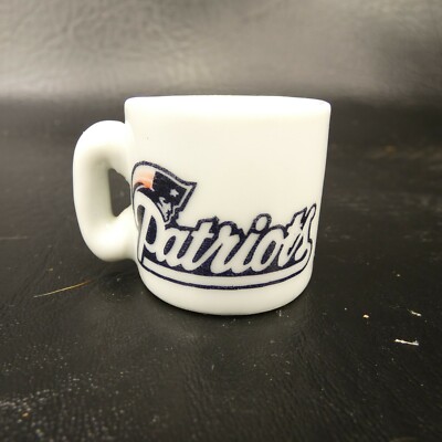 PATRIOTS NFL Mini Miniature Coffee Mug Super Fan Collectible KHH#F | eBay