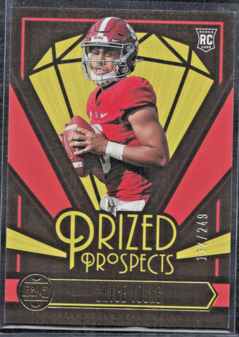 2023 Panini Legacy Prized Prospects Orange /249 #PP-3 Bryce Young RC - MINT