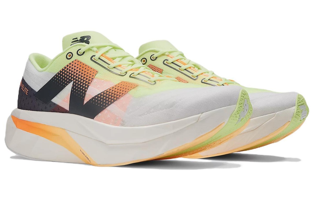 ♡Ｋ♡ New Balance FuelCell SuperComp Elite v4 White Lime Mango
