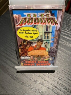 DR. Dooom: First Come, First Served LMD Num 48/100 Orange Tape, Brand New