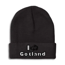 Beanies for Men I Rabbit Gotland Winter Hats for Women Acrylic Skull Cap 1 Size