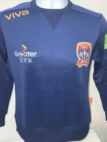 Newcastle United Jets Original Ladies Sweat Top Size 8 A-League NWT - Picture 2 of 8