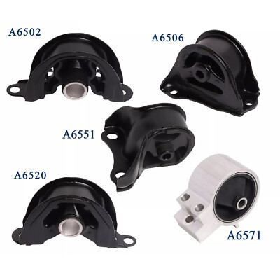 5PC Engine Motor & Transmission Mount for 94-01 Acura Integra l4 1.8L Auto Trans