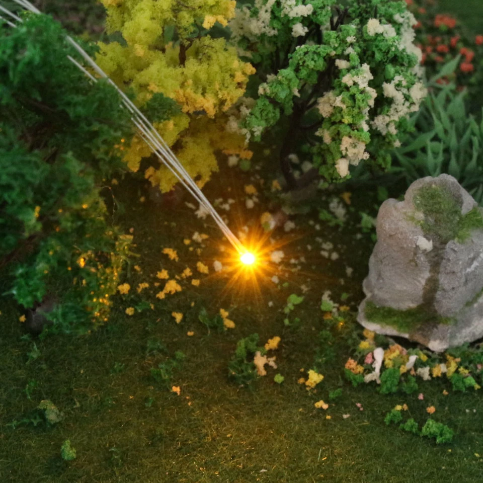 T0603RGY 20pcs Pre-soldered micro litz Wire Red Green Yellow SMD LED 0603 Light - Image 4 of 4