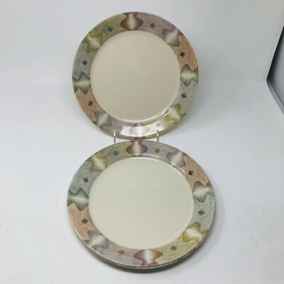 Set of 4 Retired Corelle Corning Mirage 10 1/4'' Dinner Plates