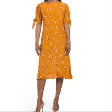 Faithfull the Brand Emilia Midi Floral Dress Size US 8/ Large