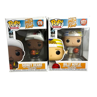Funko POP Movies White Men Can t Jump Lot Of 2: Sidney Deane 976 Billy Hoyle 977
