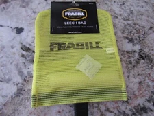 Frabill  Leech Bag   8” X 11” X 5/8” Mesh Bait Bag ~  NEW  ~