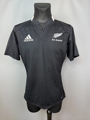 ZEALAND 2011 2012 JERSEY RUGBY ALL BLACKS SHIRT ADIDAS V34519 MENS