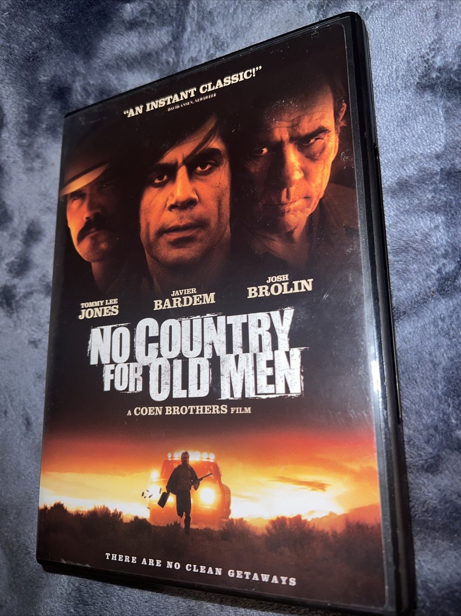 No Country for Old Men * DVD 📀 * Tommy Lee Jones * Javier Bardem