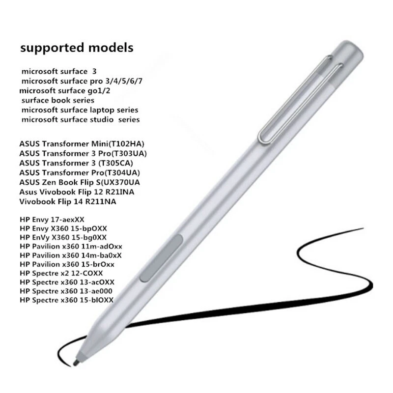 Surface Stylus Pen For Microsoft Surface Pro 3/4/5/6/7 Go Book Studio Laptop Pen - Image 3 of 4