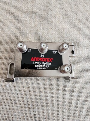3-Way Splitter for Coaxial  Cable Antronix CMC2003U -7dB & -3.5dB output