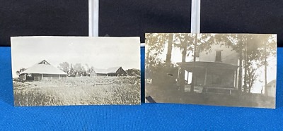 Scenes of Rural Farm Creston Iowa Antique 1910's Photos Lt#38