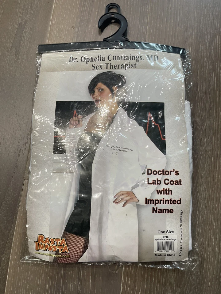 Disfraz de terapeuta sexual Dr. Ofelia Cummings Halloween disfraz elegante Foto 2 de 3