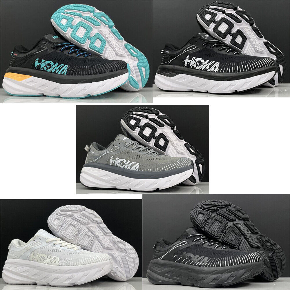 Nuevo Hoka One One Bondi 7 Tenis Zapatos para Correr Para Mujer Entrenadores Gimnasio EE. UU.