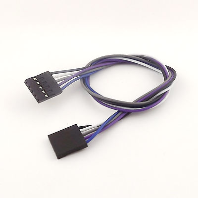 10x 30cm 5 Pin- 5 Pin Header Connector Female to Female Dupont Cable for Arduino
