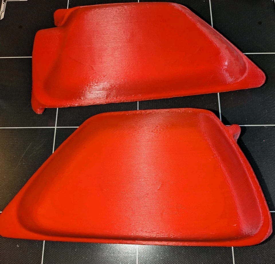 3D 打印本田 XL75 侧盖红色 — 第 4/4 张图片