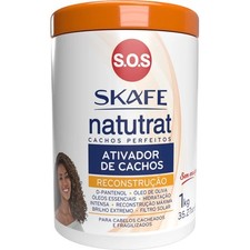 Skafe - Natutrat - Ativador de Cachos Reconstrucao SOS Cachos Perfeitos 1Kg
