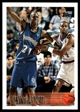 Kevin Garnett 1996-97 Topps #131 Timberwolves Insert ? SEE SCAN! FREE SHIP
