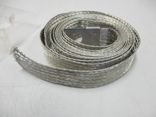 Flat Braided Ground Strap Flexible Wire 1" x 9ft 4"