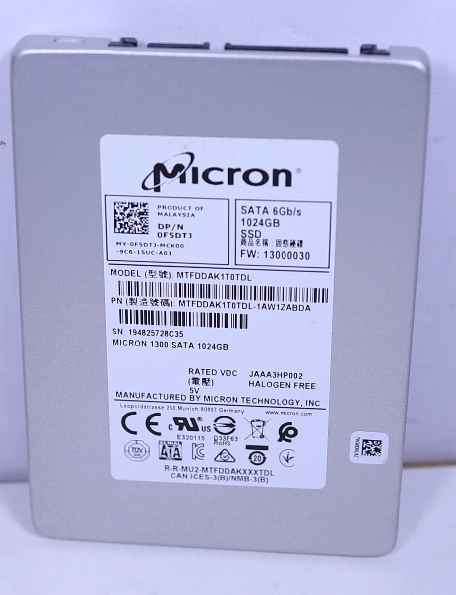 Micron 1 TB SATA I Solid State Drives for sale | eBay