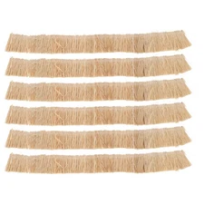 6 Pcs Artificial Thatch Grass Roof Diy For Miniature Model Houses And Dioramas