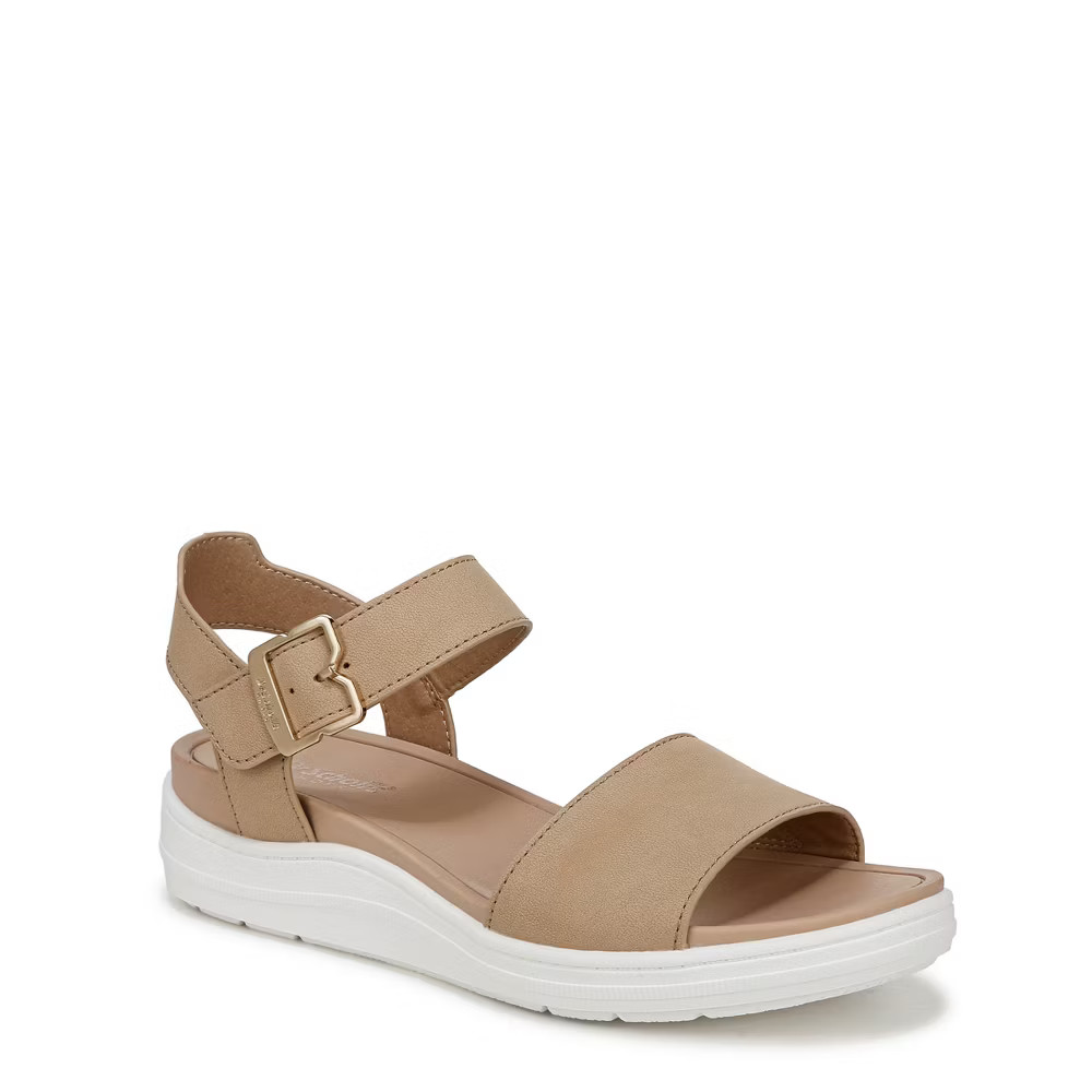 Dr Scholls Womens Time Off Sky Sandal Cuban Sand Smooth 75 M 11090₽