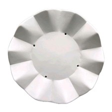 Slumpy s SM-9127 Zig Zag Plate Slump Mold Fusing Glass Crafts Ceramic Mold