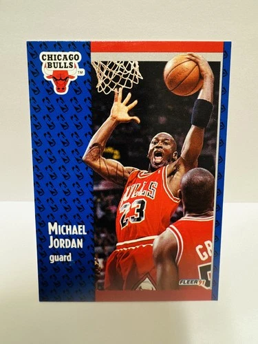 MICHAEL JORDAN 1991-92 Fleer #29 Chicago Bulls