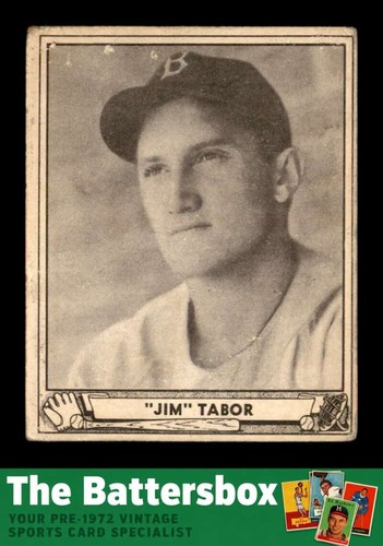 Jim Tabor #36 1940 Play Ball card