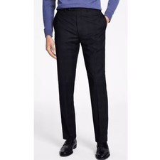 NWT Calvin Klein X Slim Fit Dress Pants   Black/Blue, Men's 40W x 32L