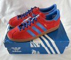 Adidas Originals Rouge H01797 Red Blue Suede Trainers UK 9