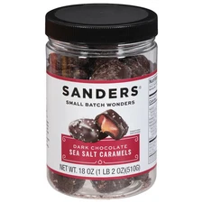 Sanders Dark Chocolate Sea Salt Caramels - 18oz (FREE SHIPPING)