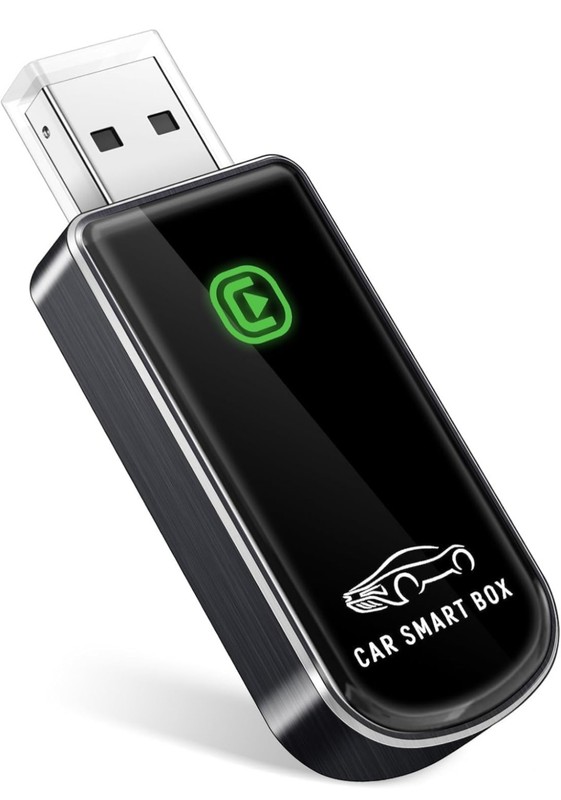 Amzfeel Minimal Surper Fast Wireless USB CarPlay Adapter Plug & Play