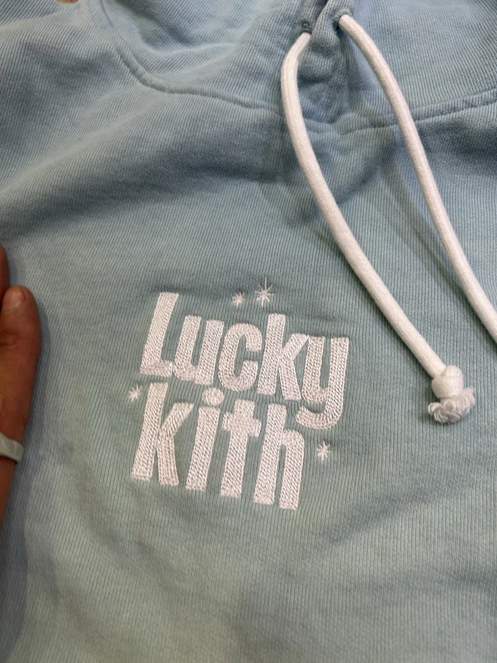 Sudadera con capucha azul/verde talla M- Kith for Lucky Charms Dip Dye Williams III Foto 4 de 4