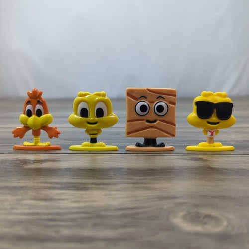 Vintage 90er General Mills Cereal Squad Retro Kunststoff Vinyl Figuren Menge 4 - Bild 1 von 12