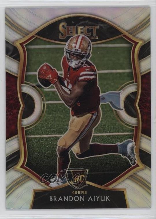 2020 Panini Select Concourse Silver Prizm Brandon Aiyuk #66 0wx2