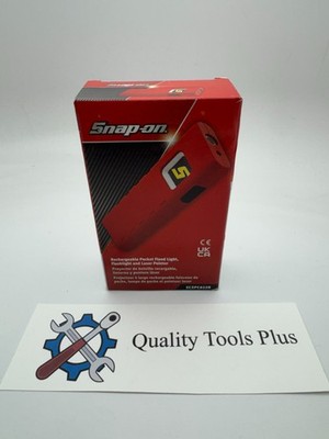 Snap-On Tools NEW ECSPC022R COB LED Pocket Flood/Flashlight & Laser Pointer Red
